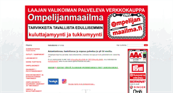 Desktop Screenshot of ompelijanmaailma.fi